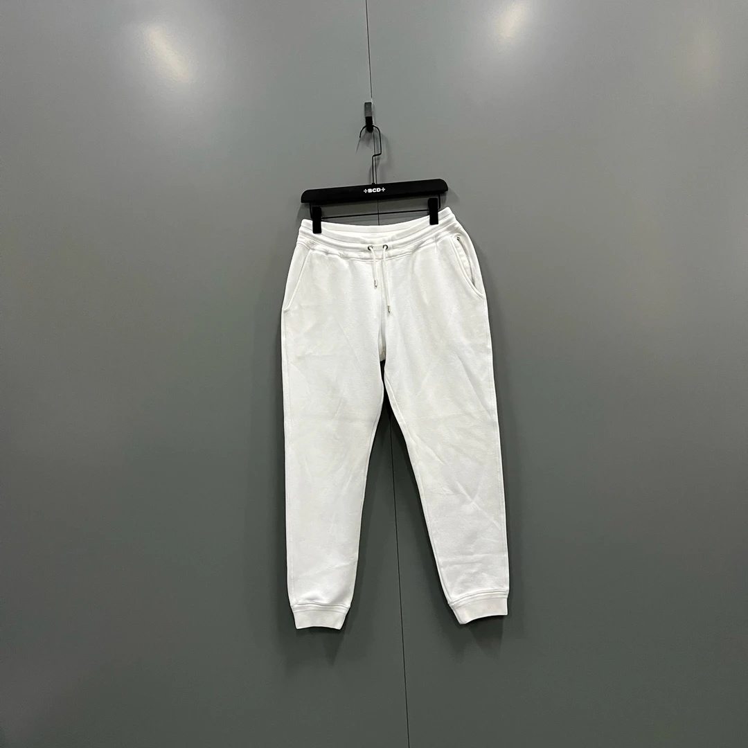 99新 LouisVuitton/路易威登 h915 白色小logo运动裤 M码 206318