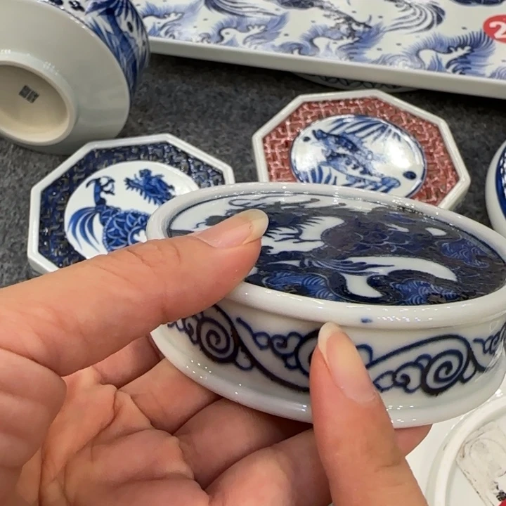 【闪购商品】安*景德镇手工手绘陶瓷