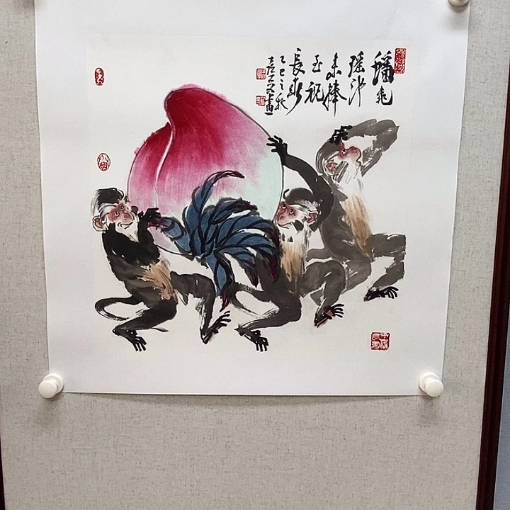 国画亲笔手绘原创