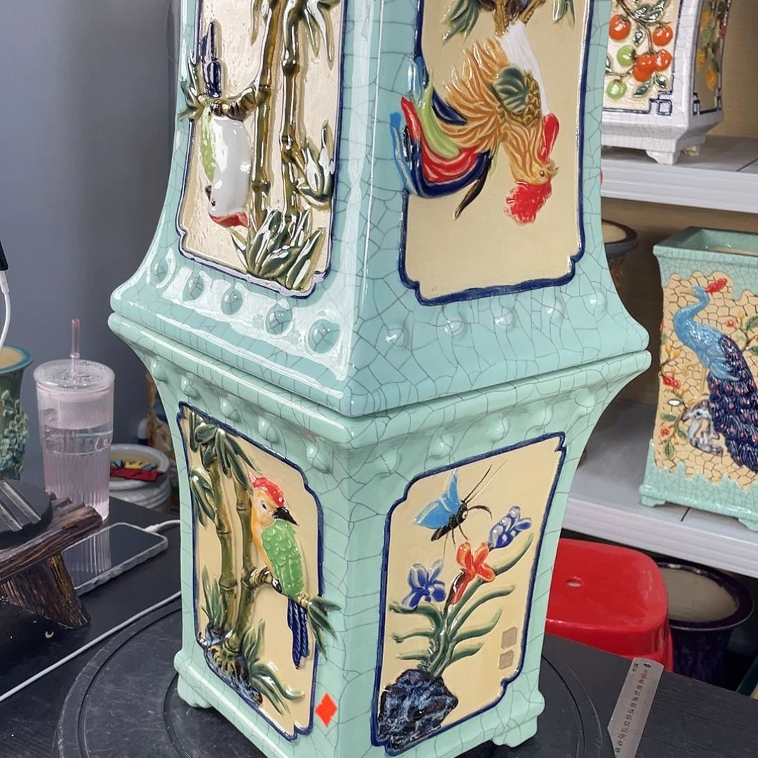 用****3正宗岭南石湾盆