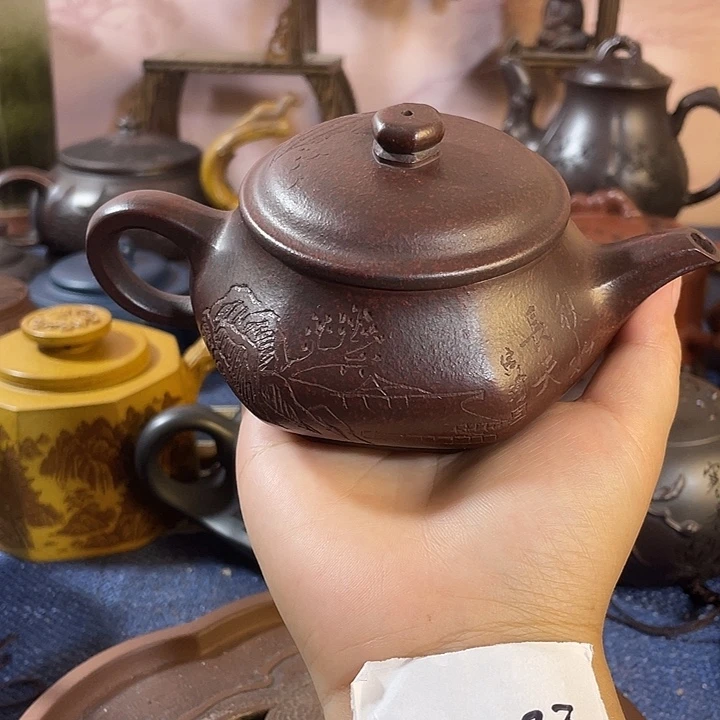 茶壶紫砂瑕疵紫砂茶具