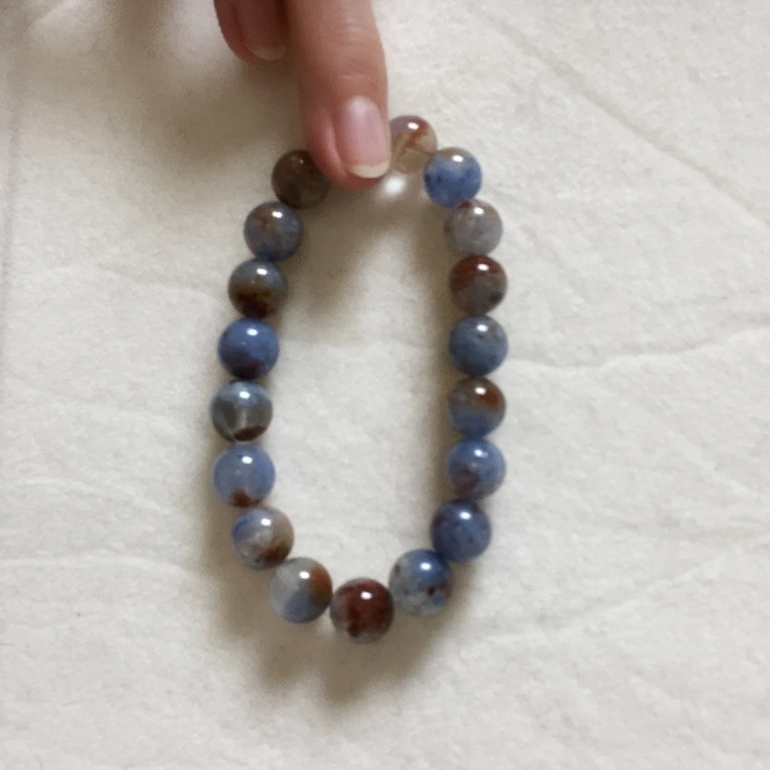 水晶手串未镶嵌一**光简单