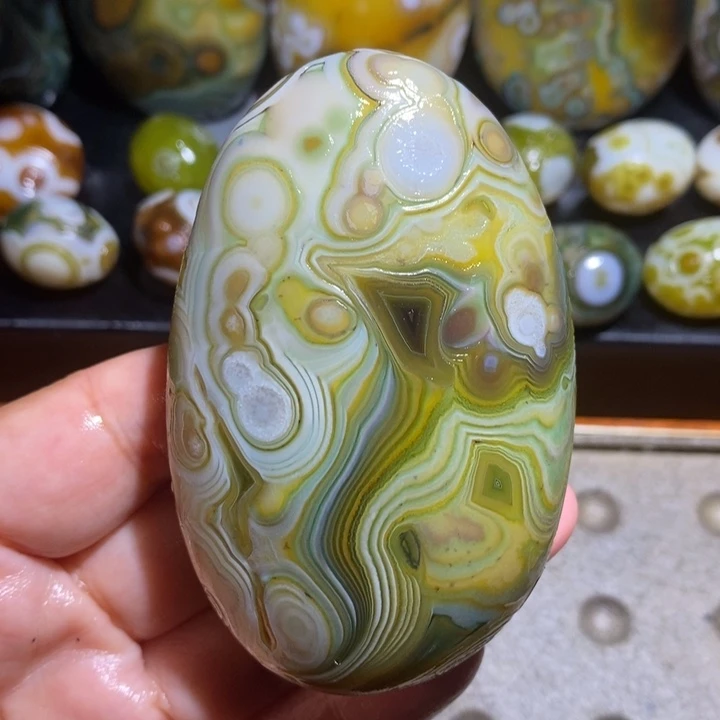 未镶嵌玛瑙/玉髓珠宝半成品28