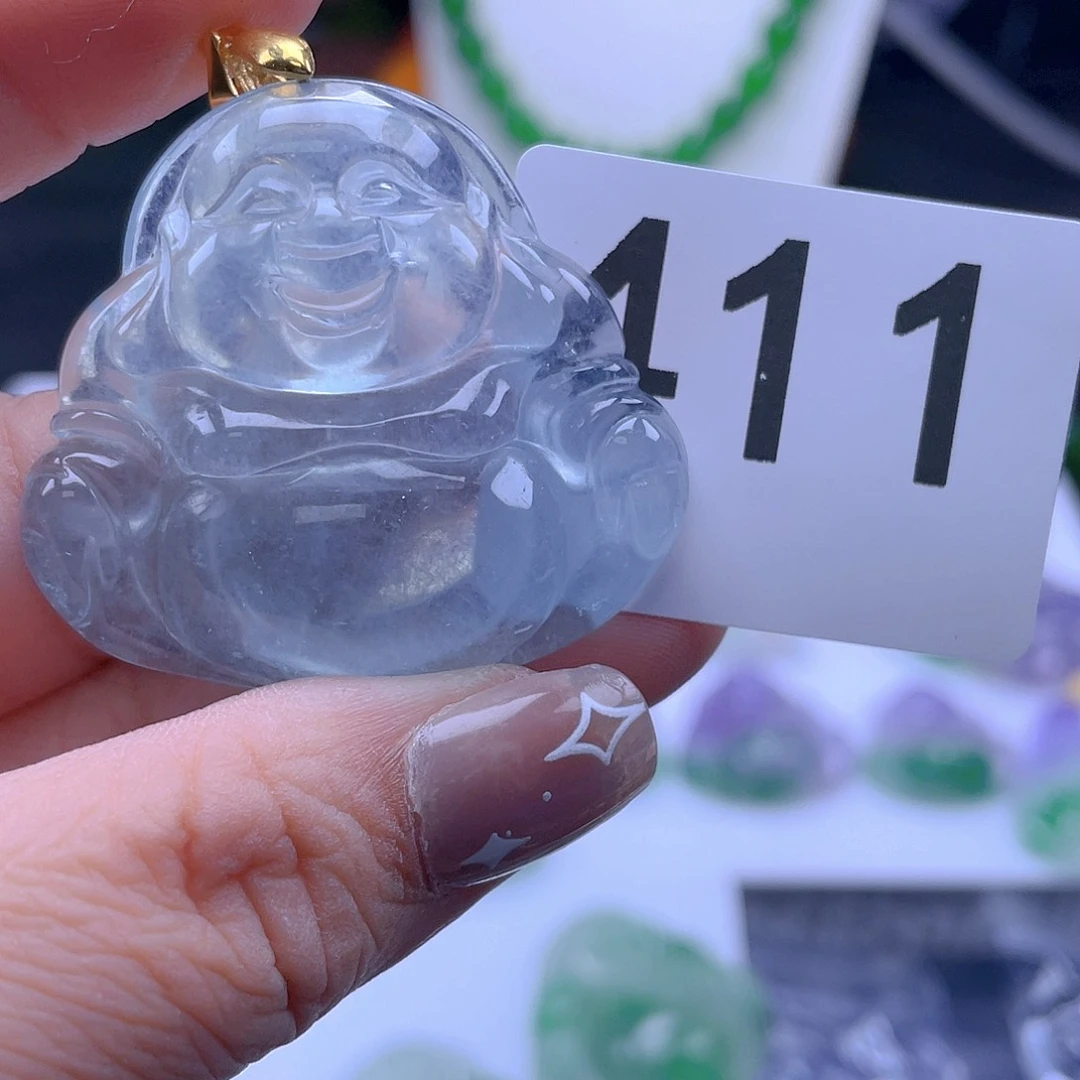 翡翠吊坠(赠链)未镶嵌