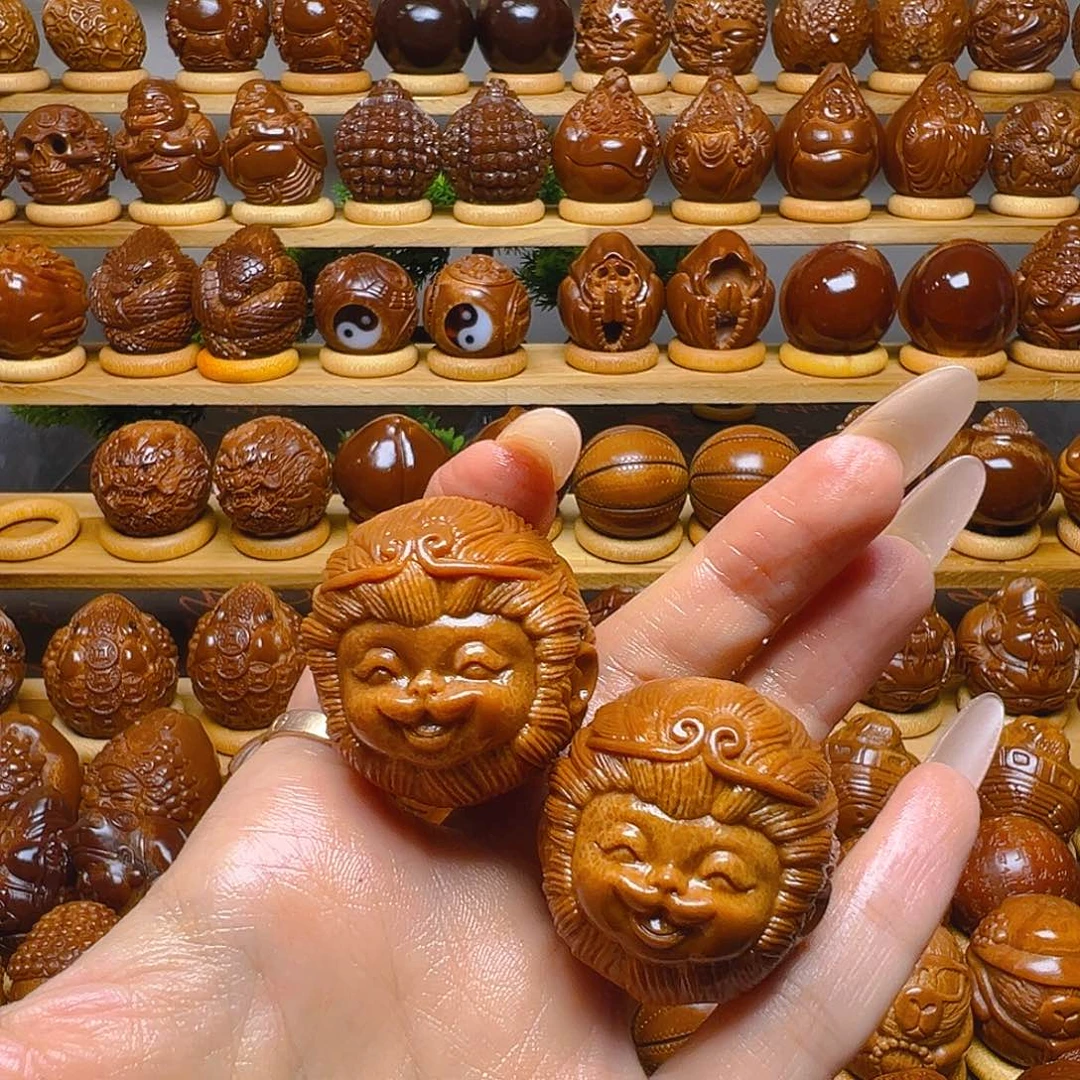 阳***阳手串/手链橄榄核孙先生一对