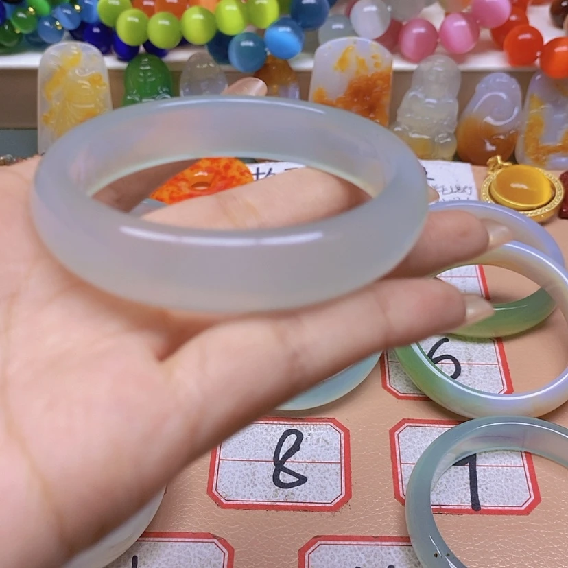 【闪购商品】玛瑙/玉髓颈饰未镶嵌浅*