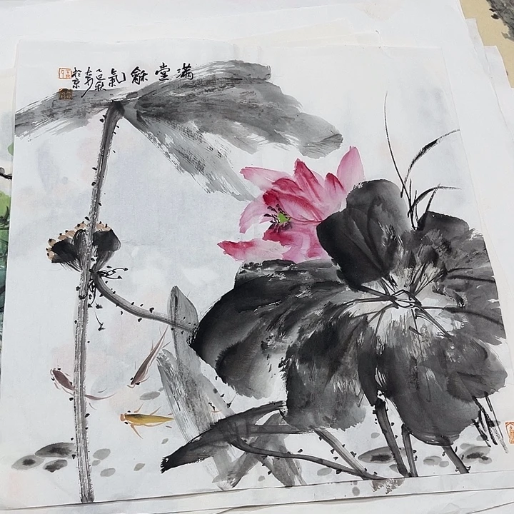 姜奇老师花鸟作品50×50