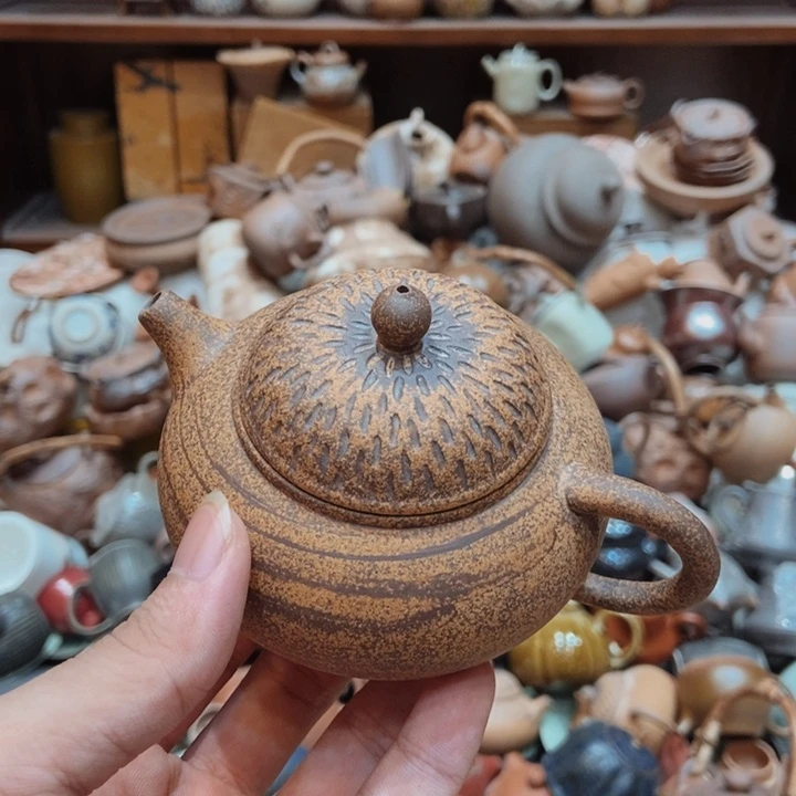 柴烧老岩泥高端茶器