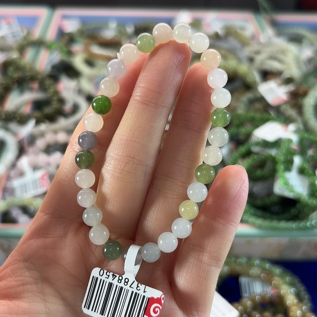 和田玉未镶嵌手链148