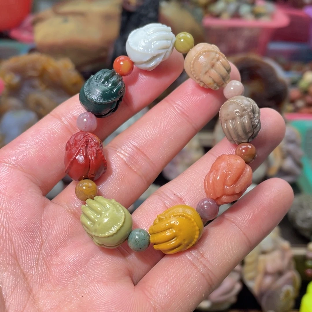 石英质玉未镶嵌手串