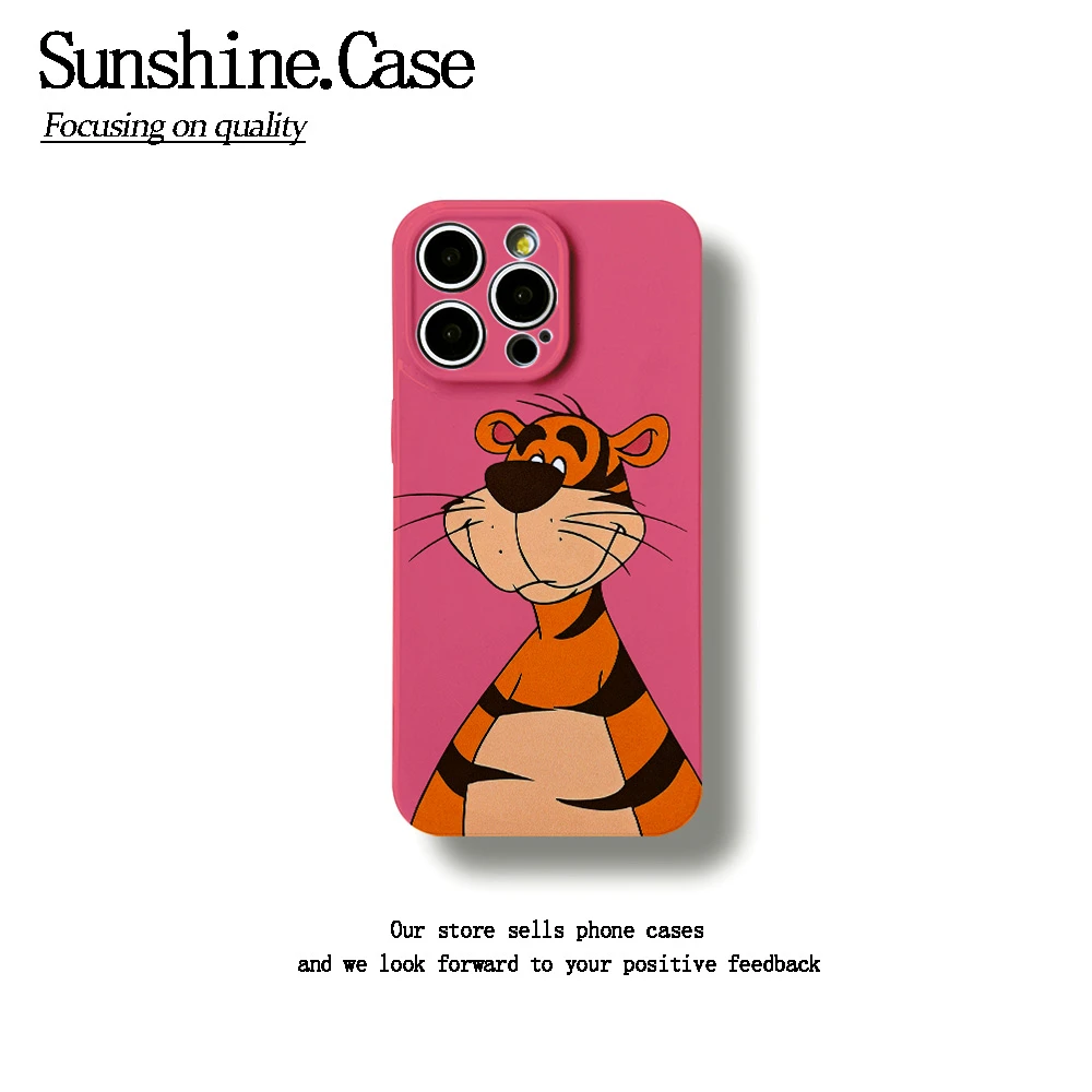 【番茄case专属】搞怪跳跳虎软壳适用苹果oppo华为vivo小米手机壳