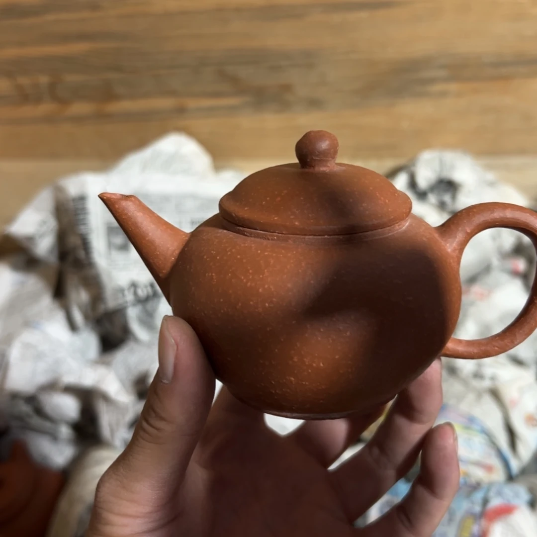 茶壶紫砂老厂紫砂壶一件！
