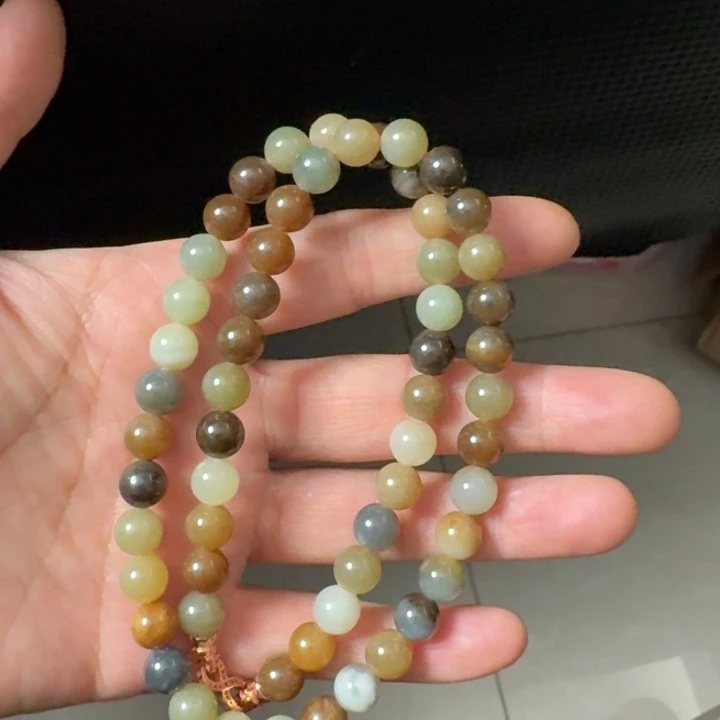 和田玉未镶嵌颈饰楼兰8