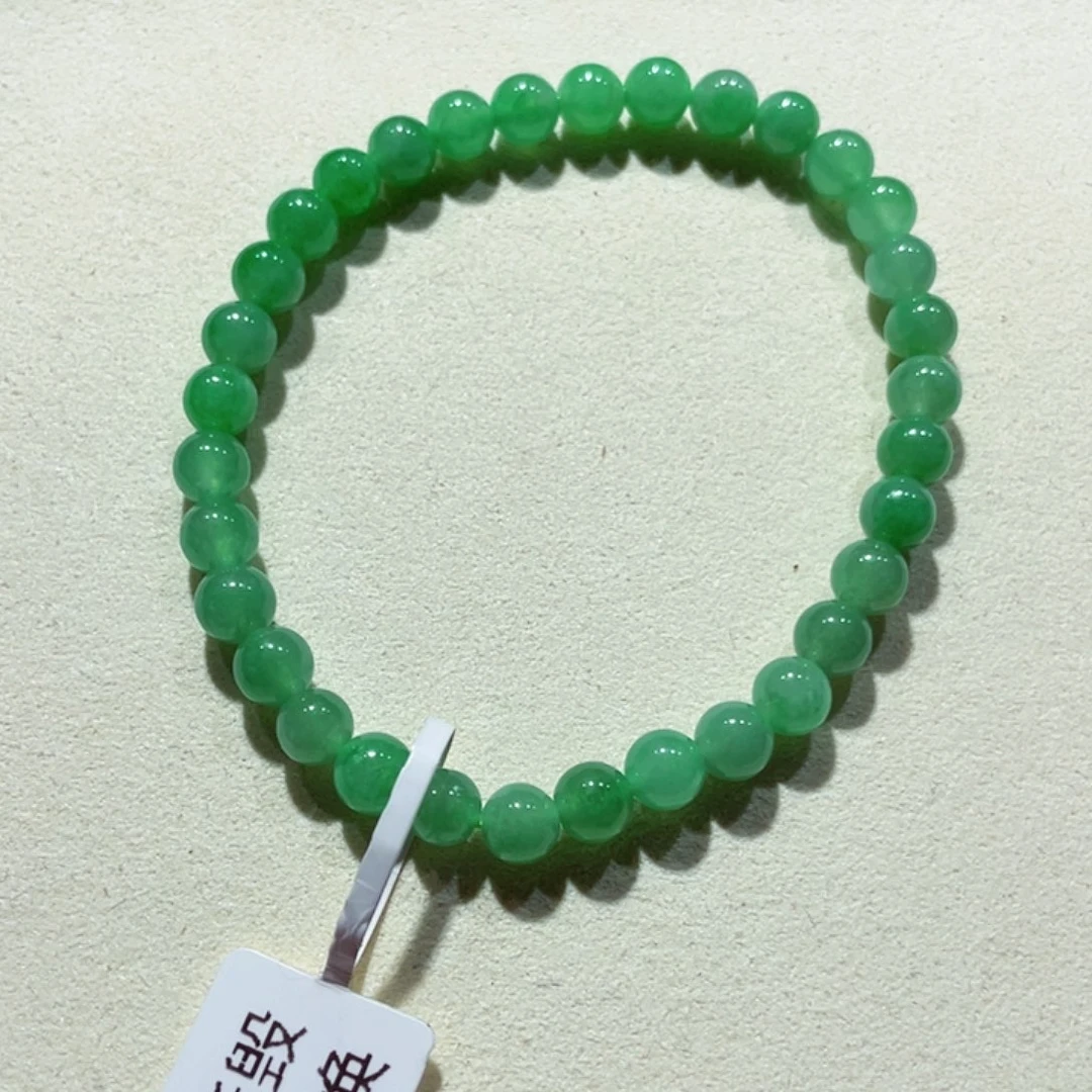 禧***翡翠未镶嵌手链卡5.5