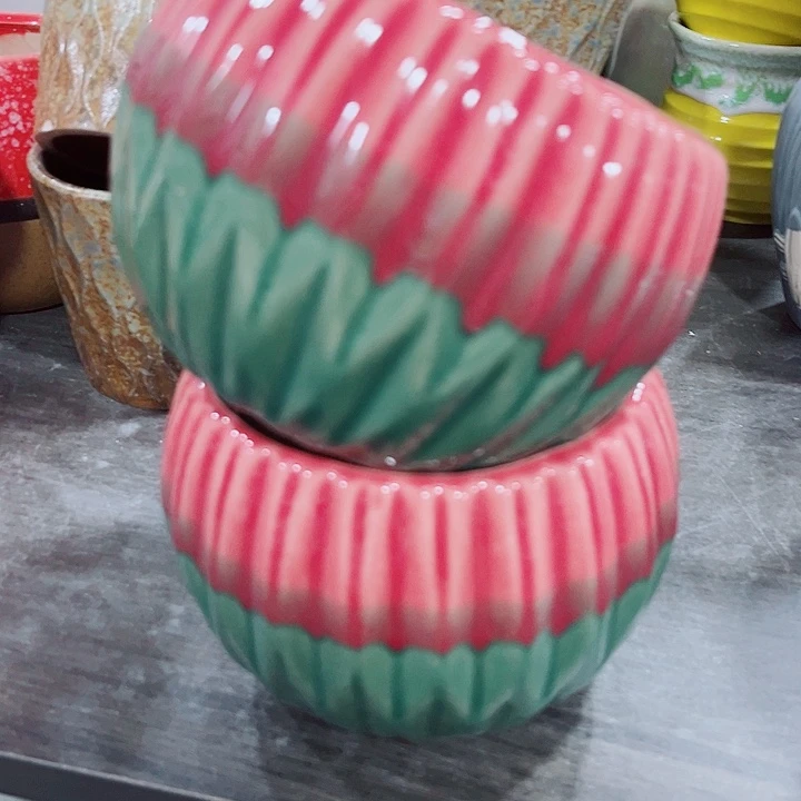 多肉陶瓷花盆满10元包邮