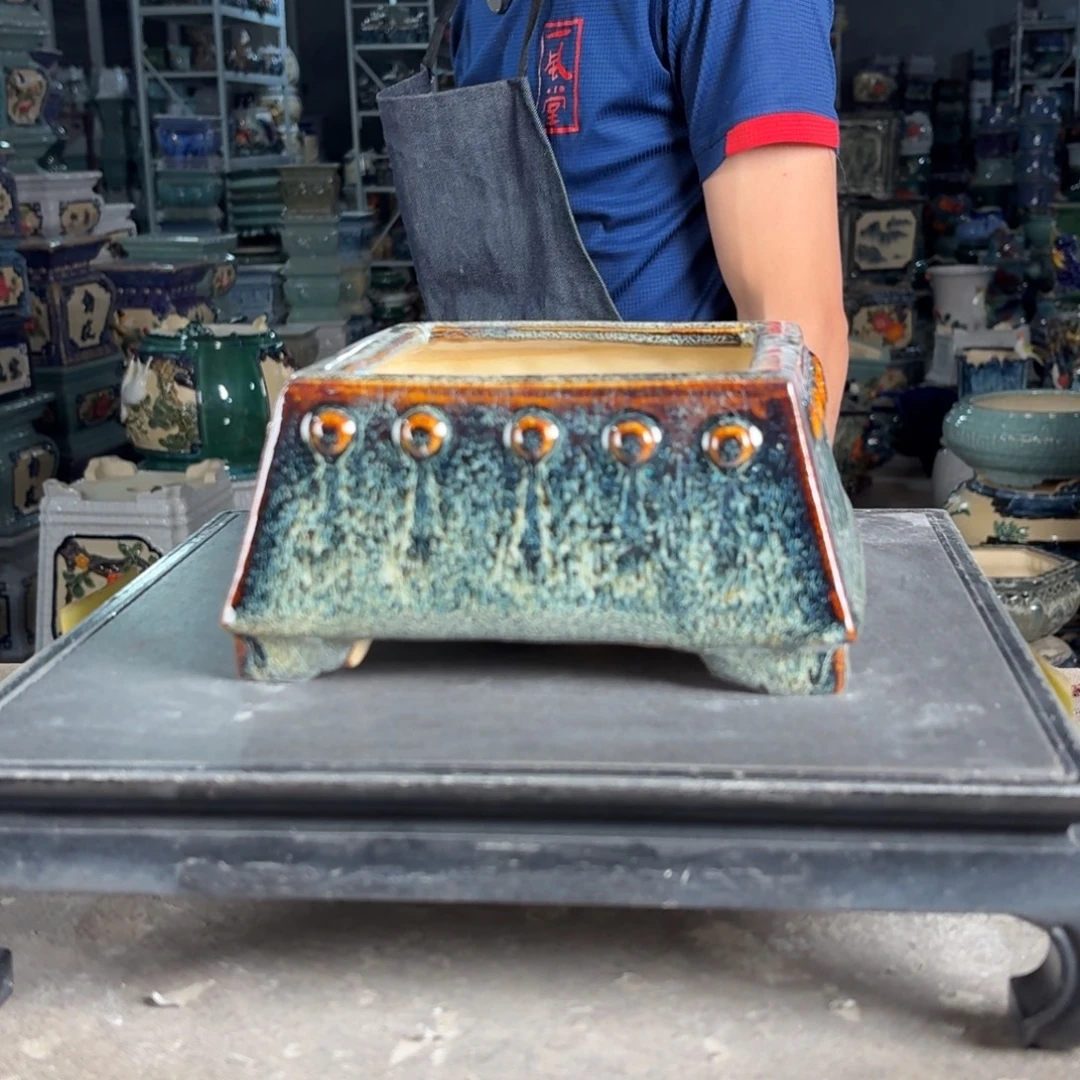 一风堂石湾花盆 内12*6