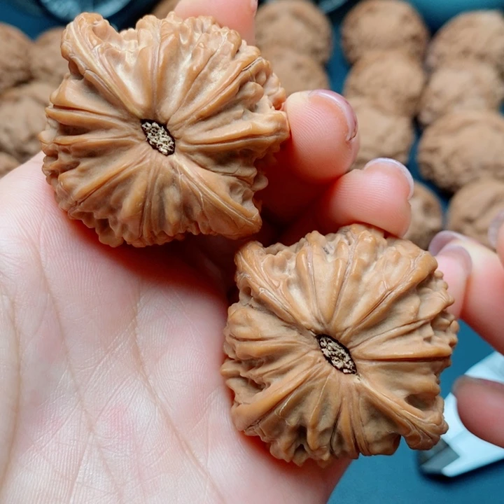 文玩核桃把件磨盘全品43