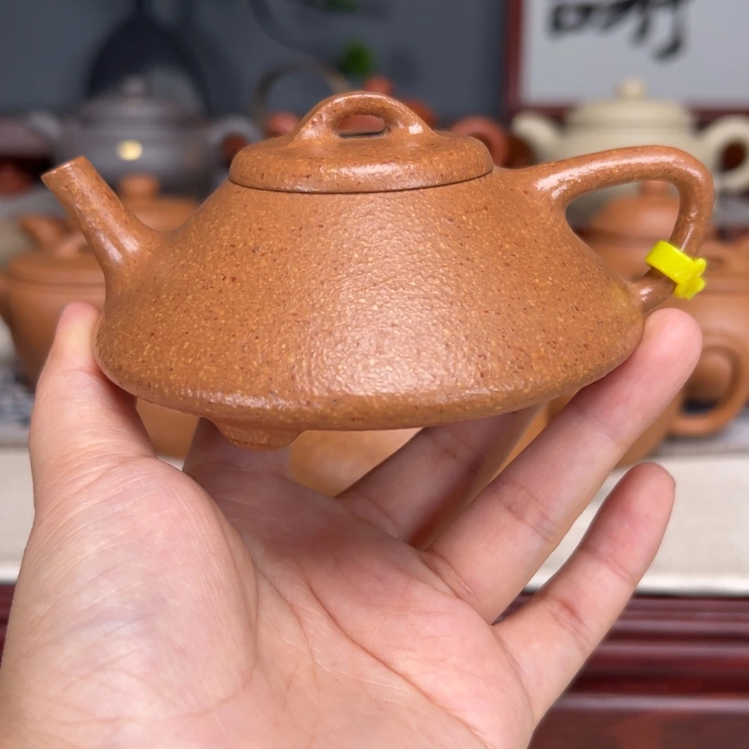茶壶紫砂梨皮黄的160