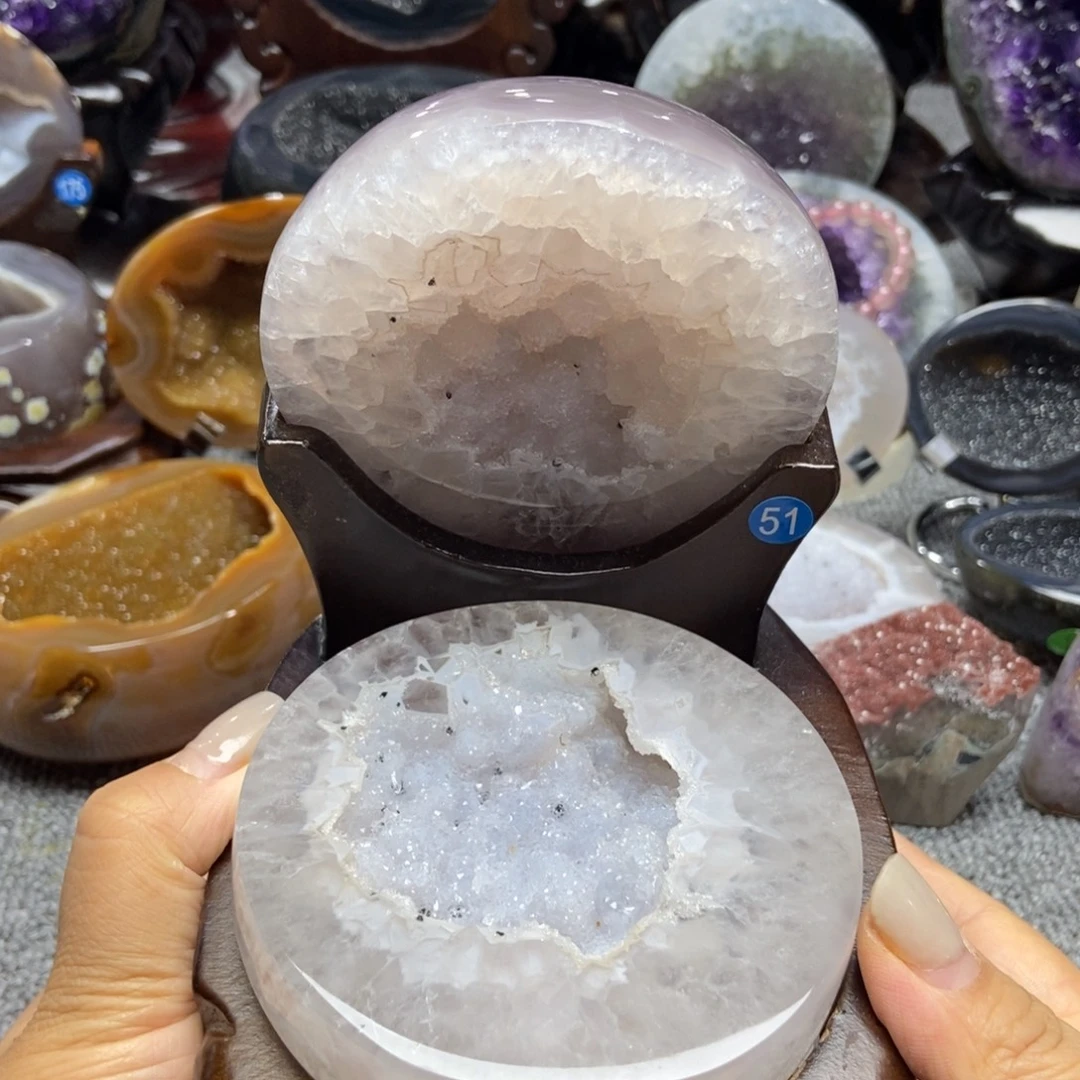 摆件紫晶未镶嵌水晶