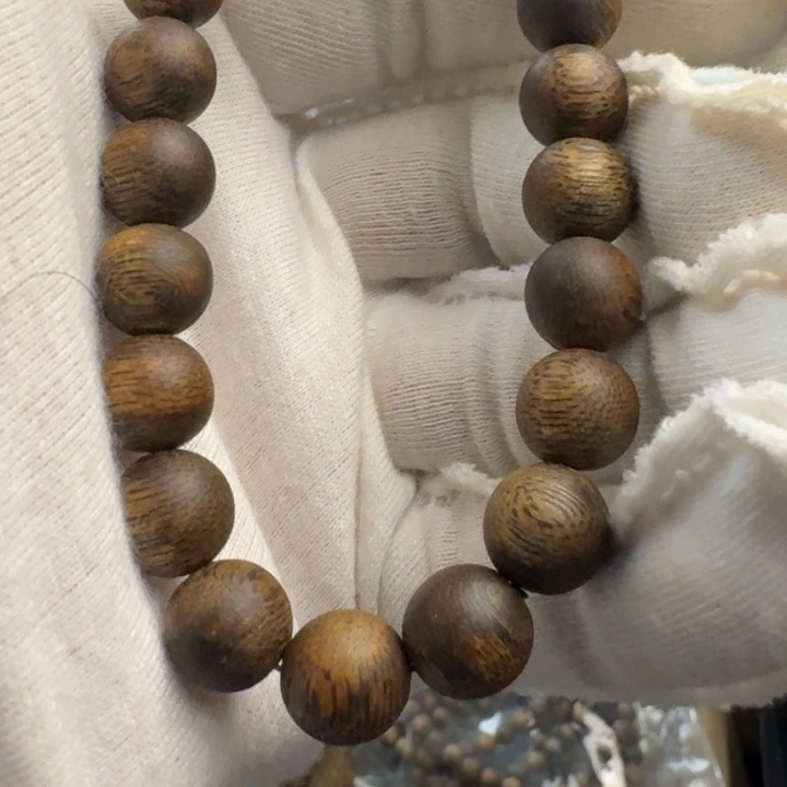 信***y沉香手串沉香奇楠卡10单圈10.4克