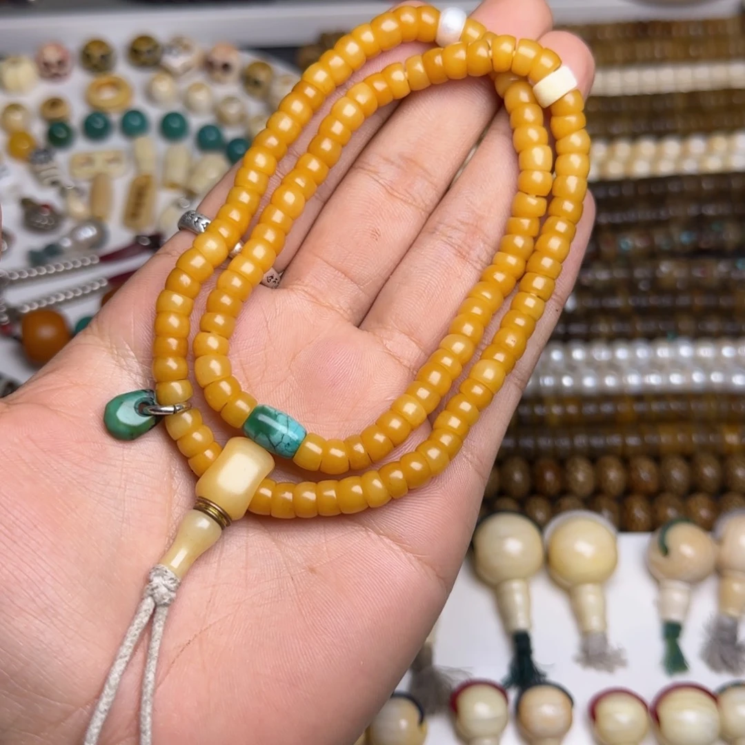 菩提籽类藏传老念珠