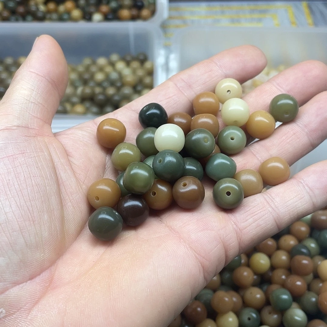 吊坠白玉菩提12精品非料多宝桶50颗➕灯牌宠10颗