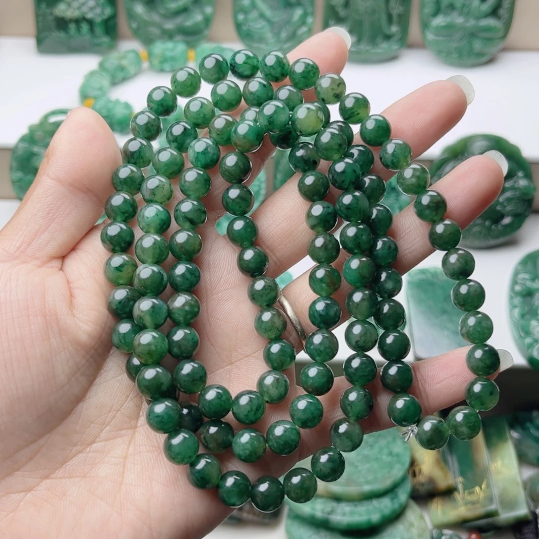 耿***檬独山玉未镶嵌手串