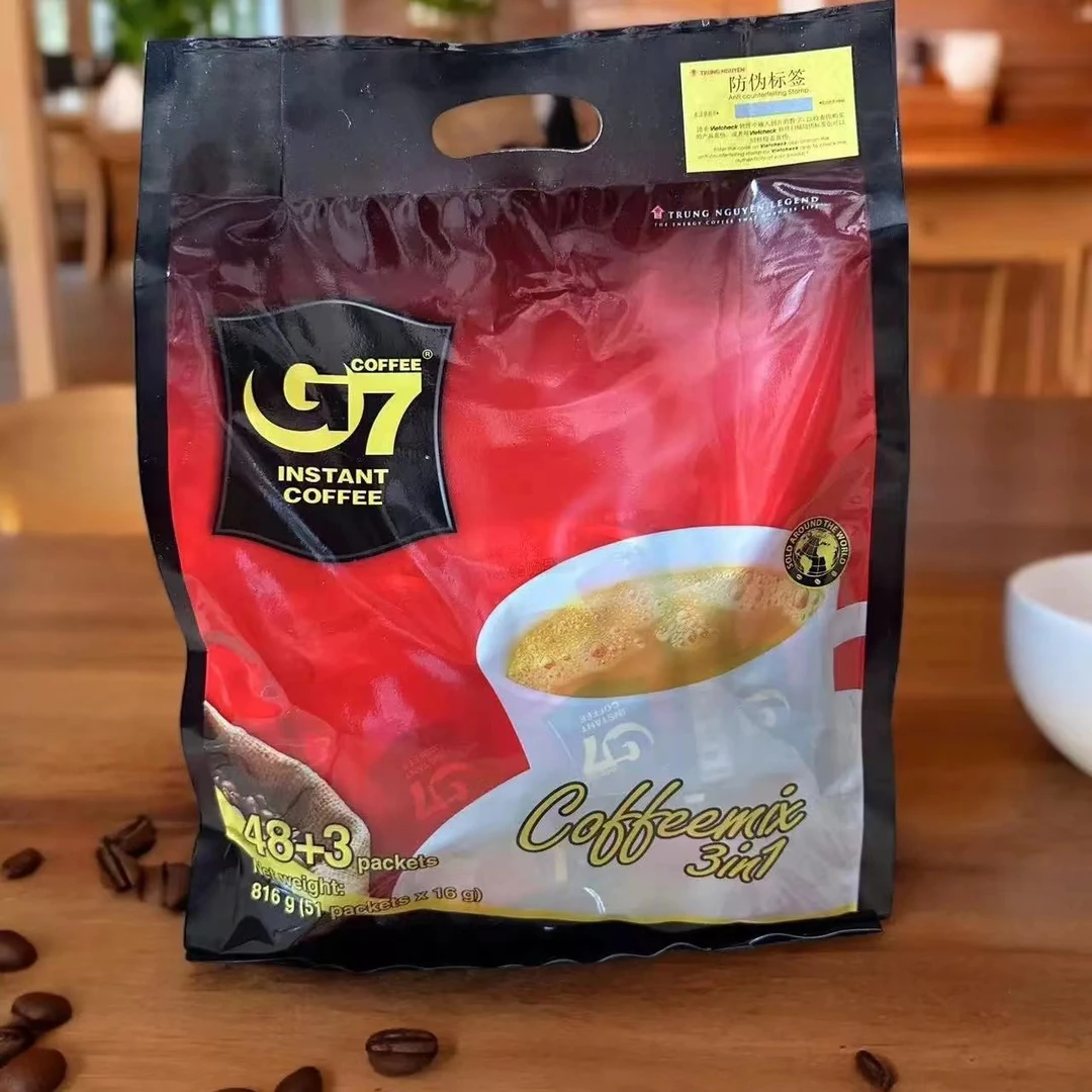 【2025-09-1到期】G7三合一速溶咖啡 816g