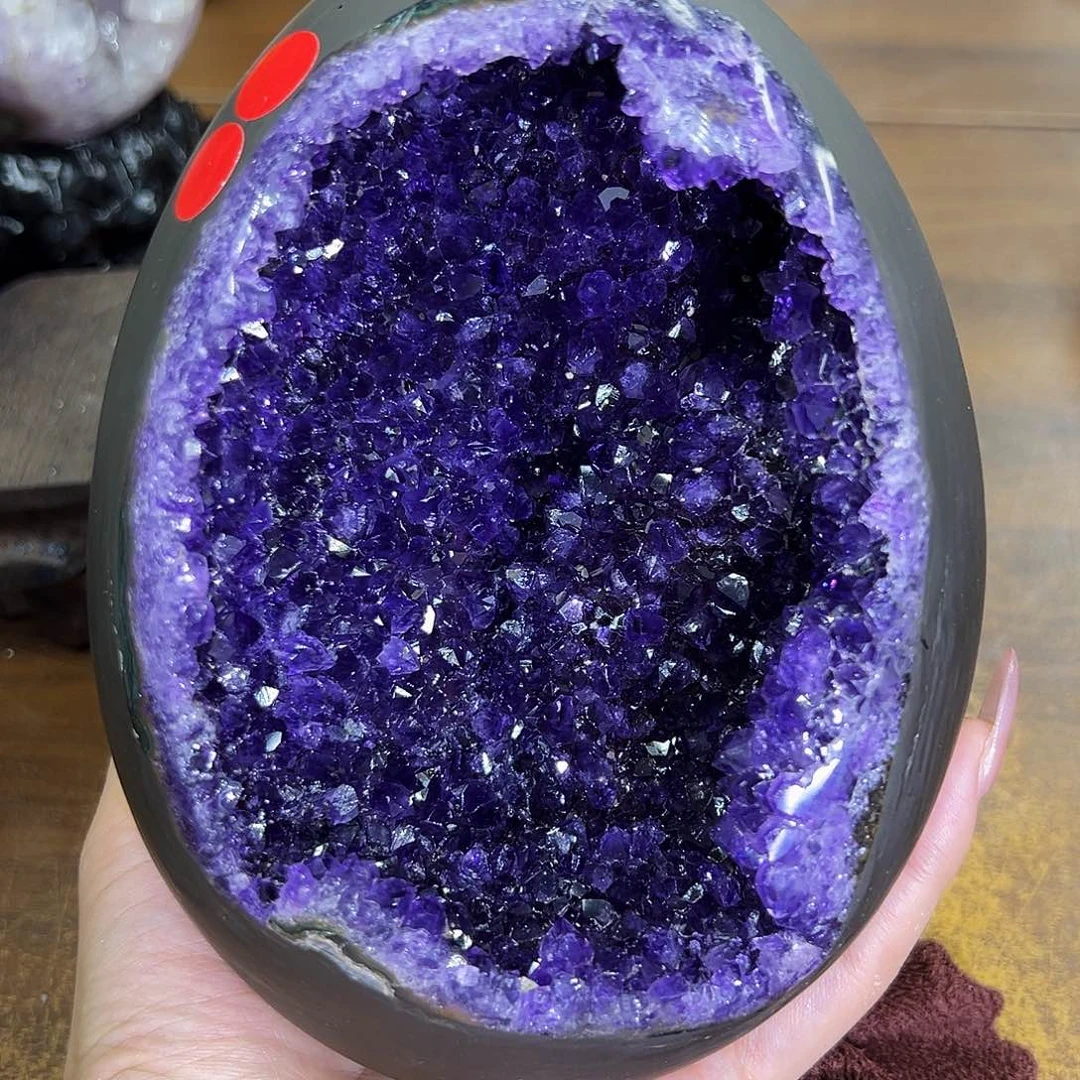 紫晶摆件未镶嵌天然水晶摆件