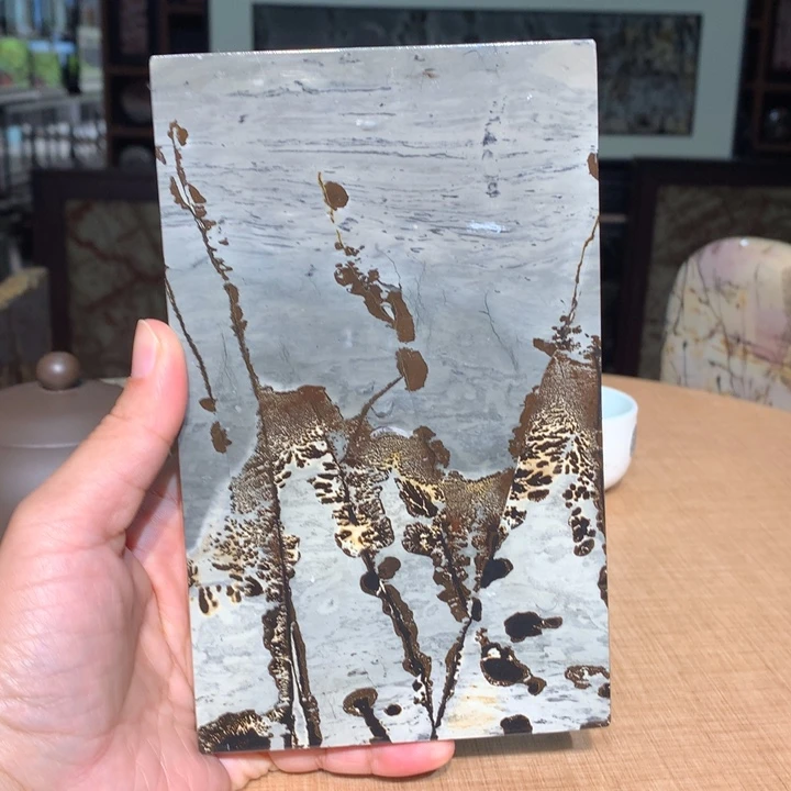 ，广西国画石摆件，收藏观赏