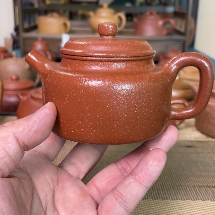 茶壶紫砂红降坡 宜兴原矿0添加(毫升) 200