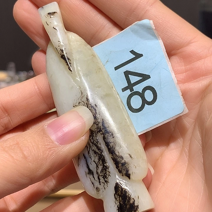 我***梦和田玉未镶嵌挂件