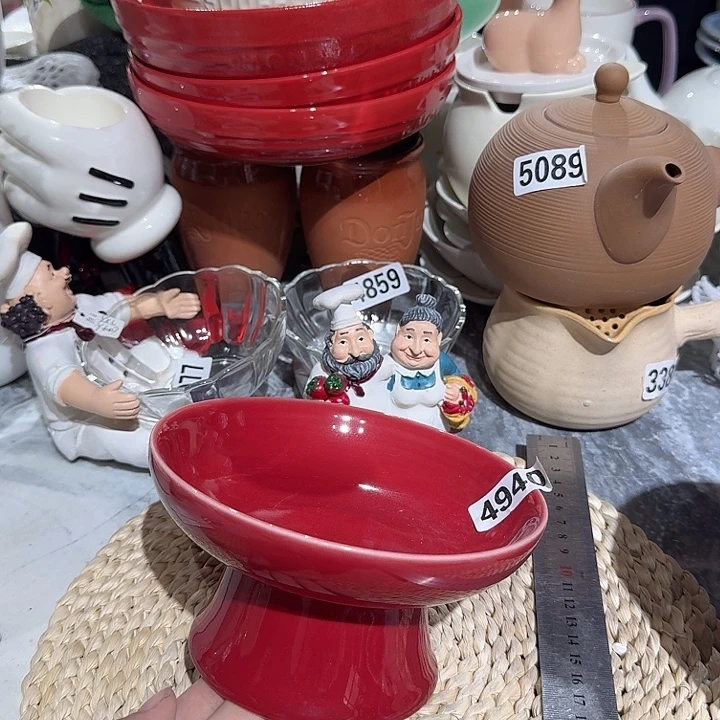 瓷片微瑕陶瓷满15包邮4940