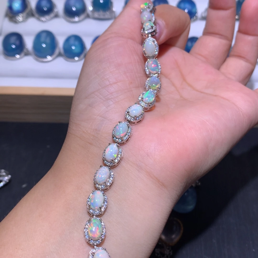 【闪购商品】水晶戒指银S925镶嵌小*婼戒指