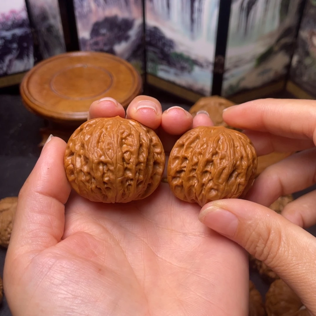 东***猛文玩核桃把件41铁锤