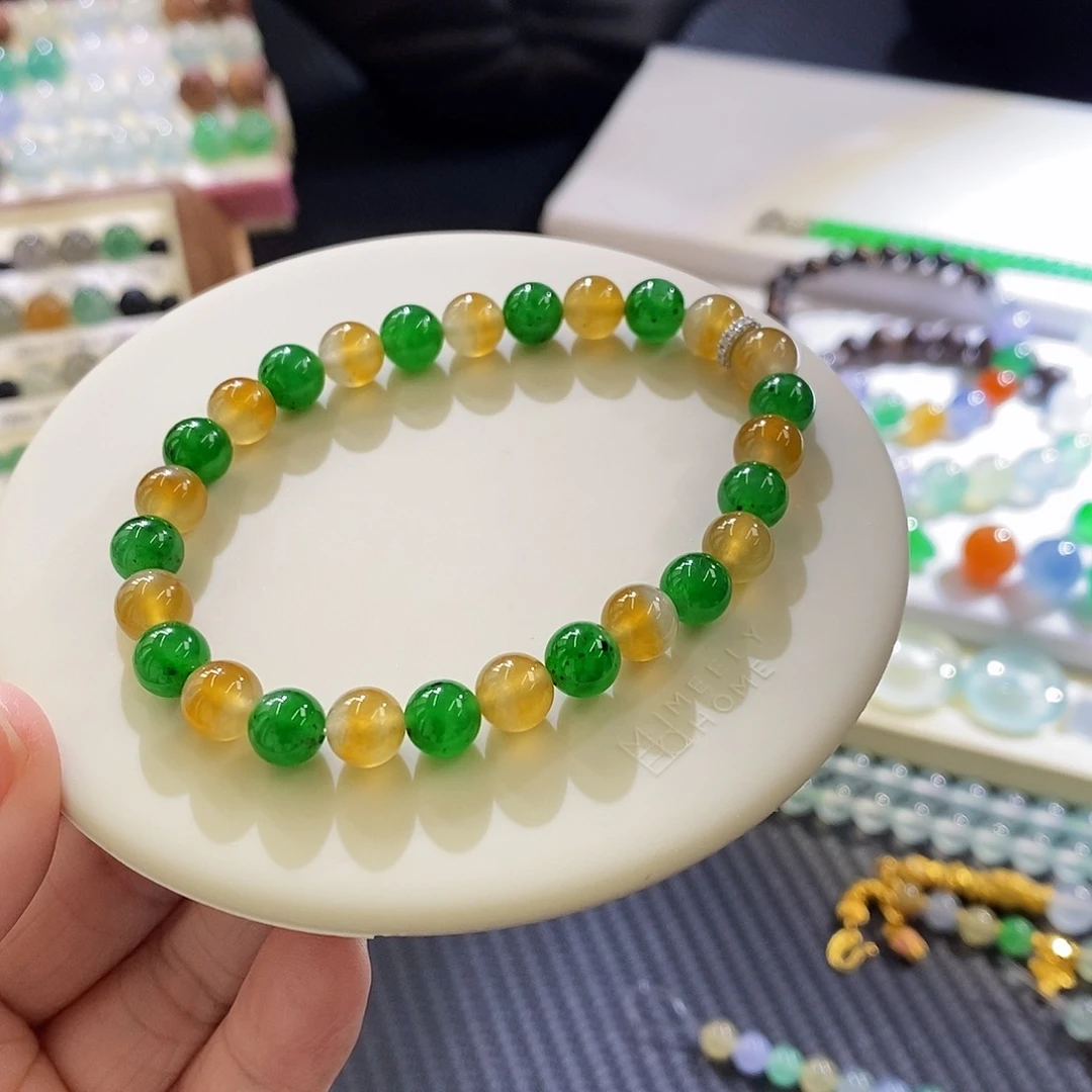 未镶嵌挂件翡翠如*单圈