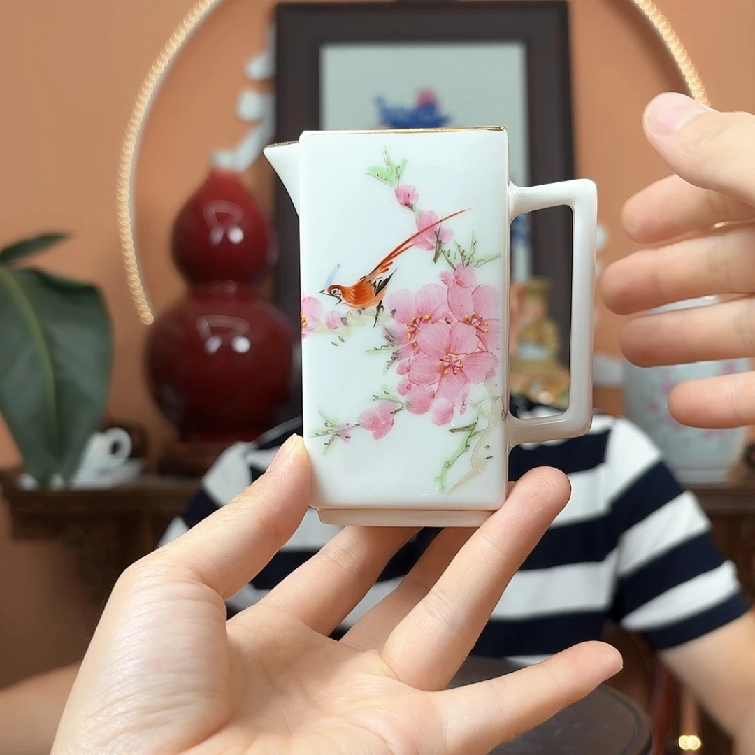 景德镇陶瓷手工公道杯