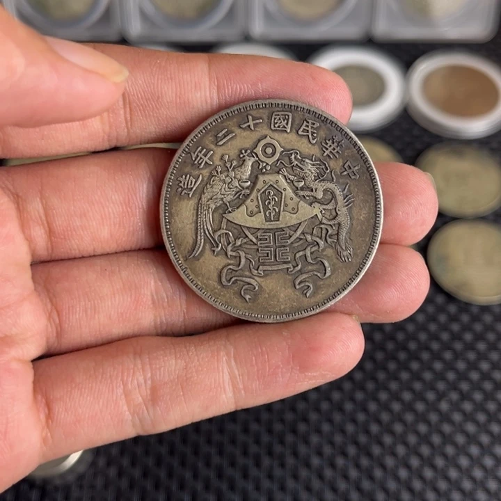金属大头龙洋船洋工艺品