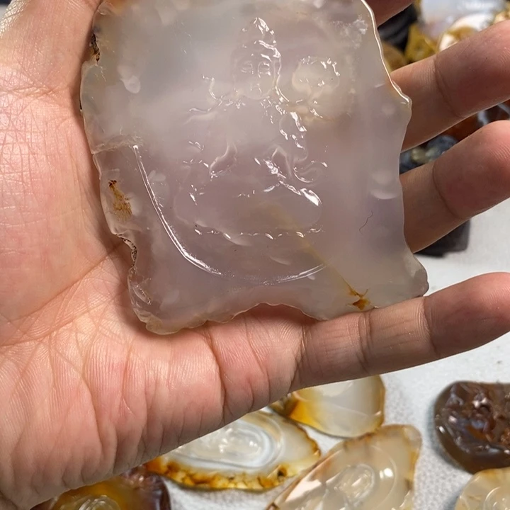 玛瑙/玉髓吊坠(不含链)未镶嵌