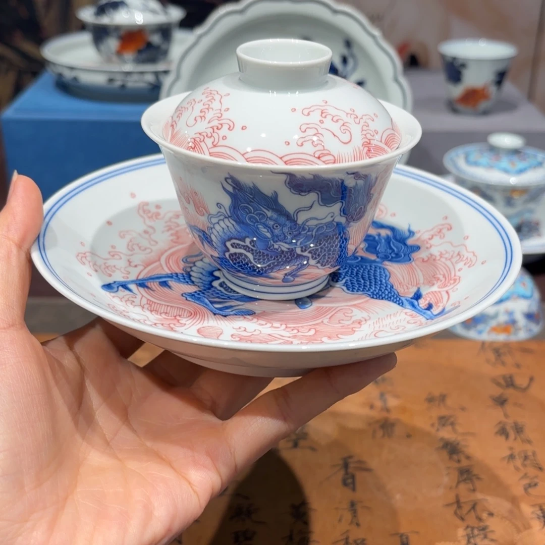 手工手绘陶瓷茶具