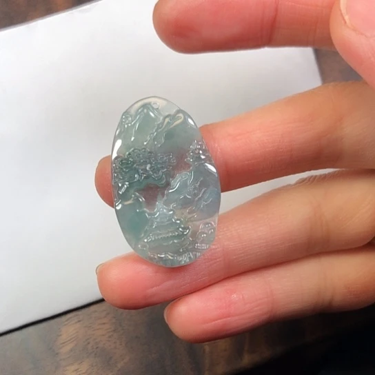 翡翠未镶嵌颈饰缅甸A货，每天下午1点半开播