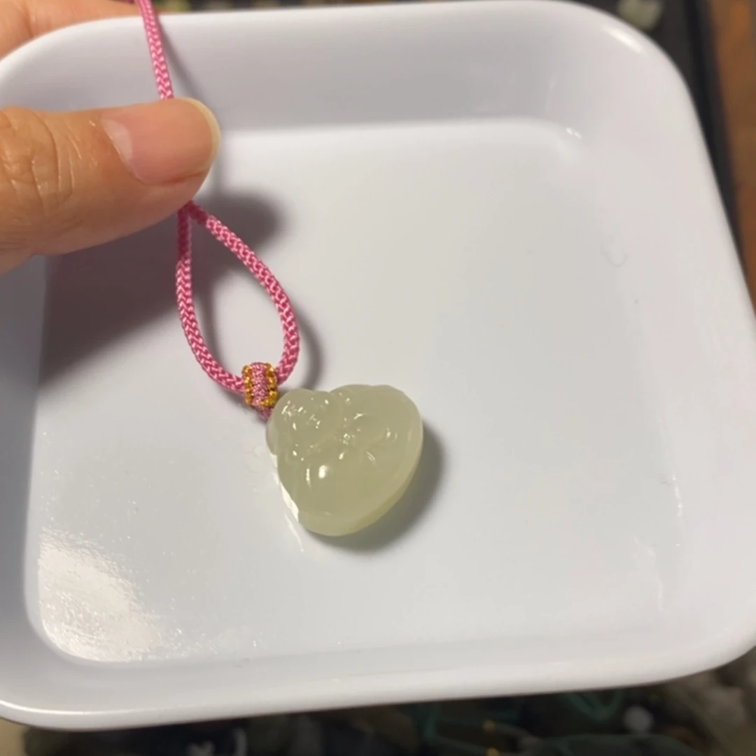 和田玉未镶嵌手链飘棉