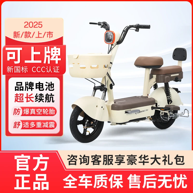 新国标元宇宙48V电动自行车成人代步两轮车