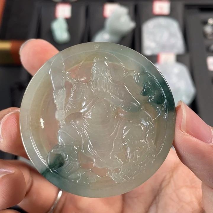 翡翠未镶嵌挂件翡翠首饰