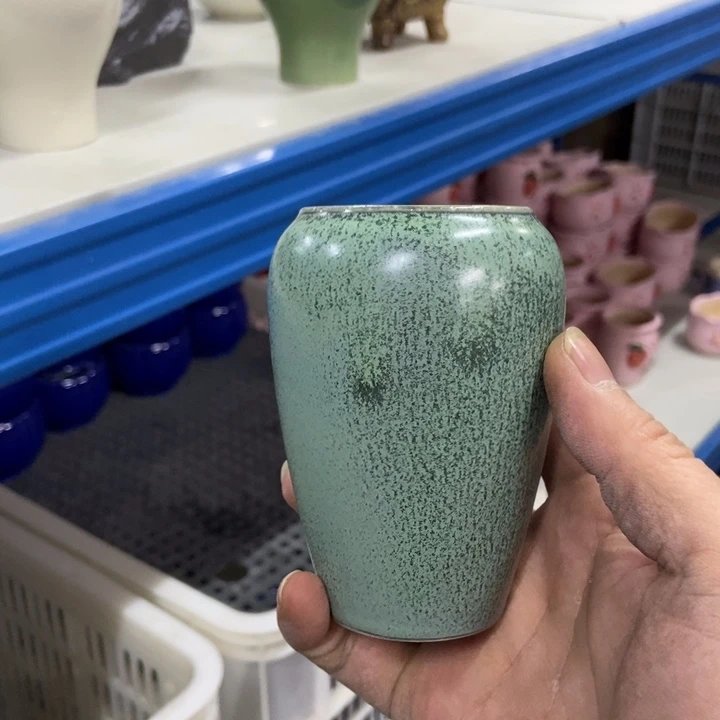 陶瓷花盆单场满9.9发5.5*10