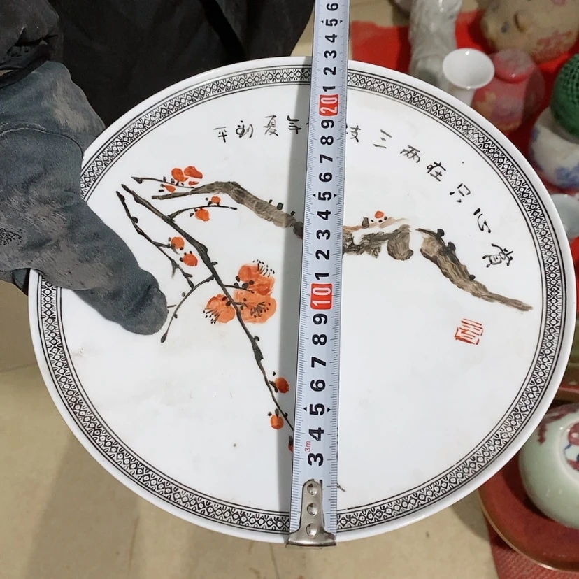 【闪购商品】瓷片卧**涛景德镇现代工艺品