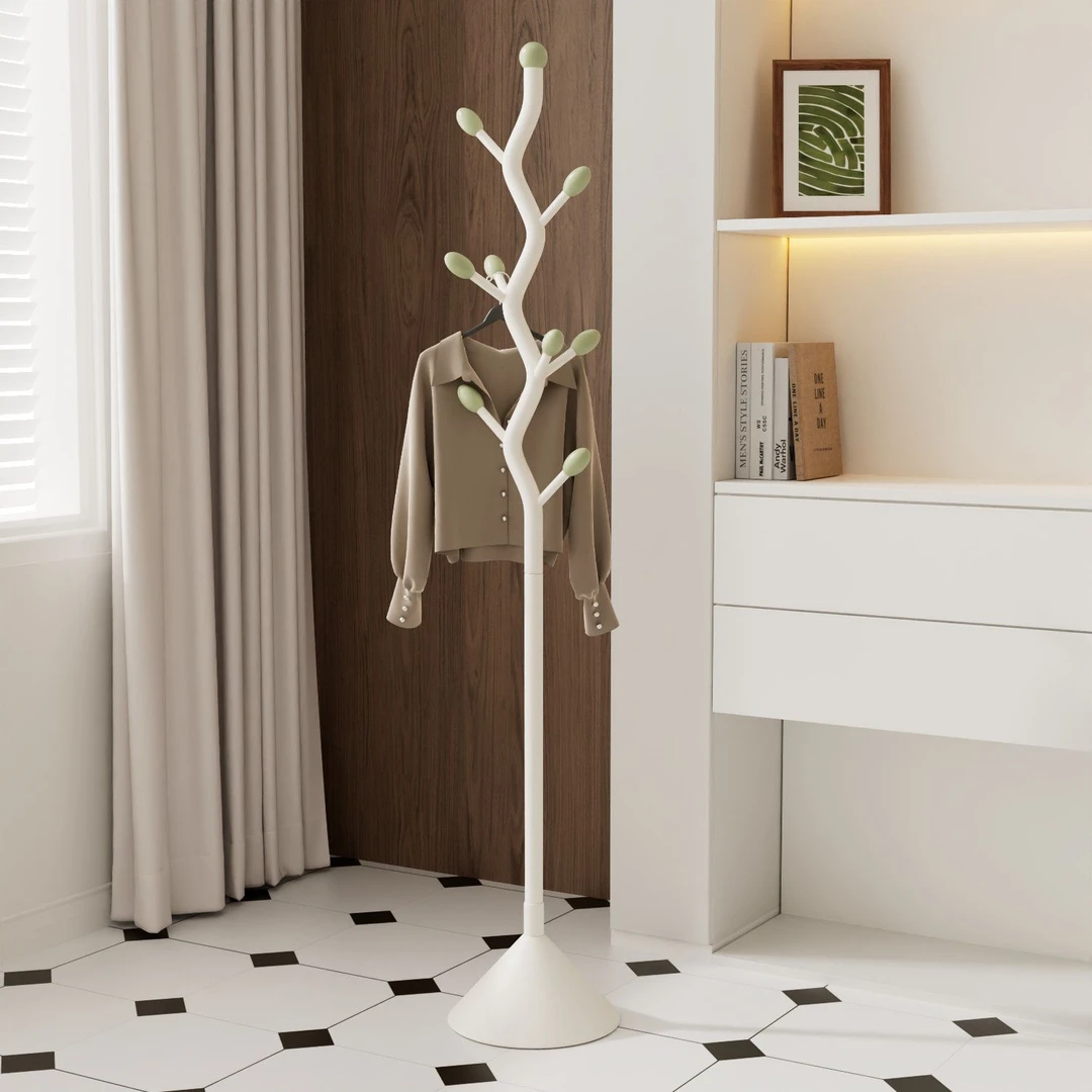 【店铺热销】家用落地挂衣架空间利用卧室神器意式立式轻奢室内衣