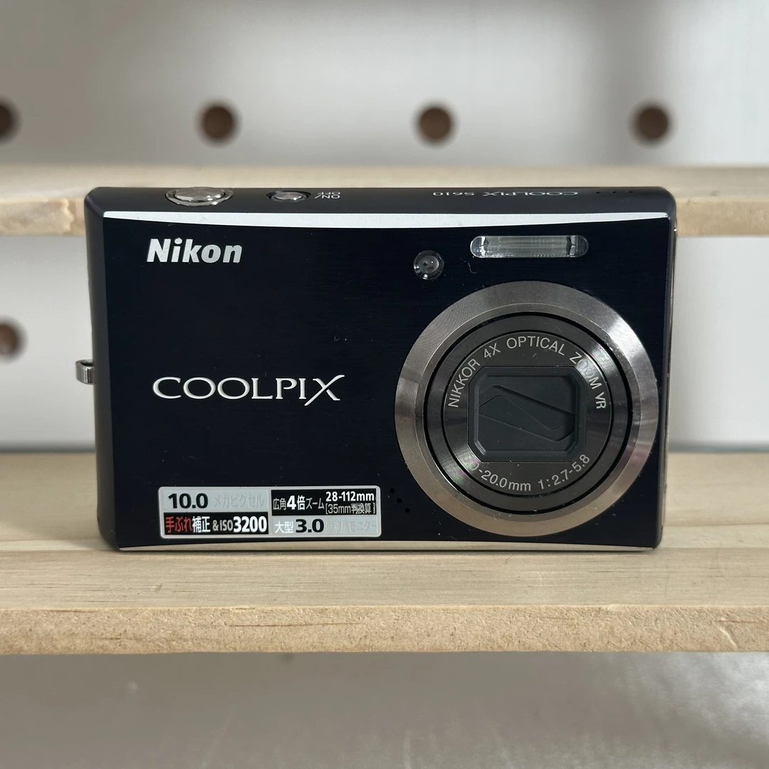 9新 Nikon/尼康 尼康s610特价款深蓝色1000万像素屏幕有暗角