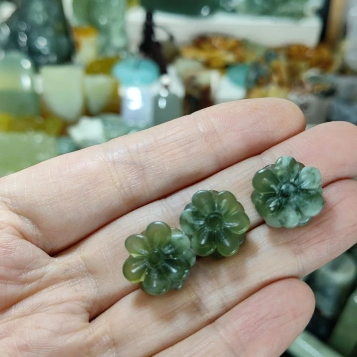 岫玉未镶嵌挂坠款式秋****3