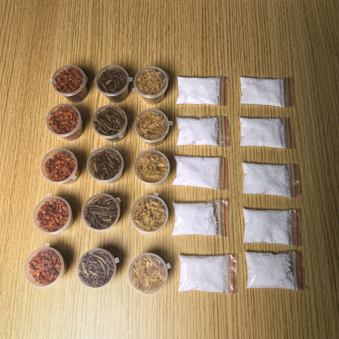 饲料套餐大眼萌中华沙蟹寄居蟹专用饲料观赏蟹宠物螃蟹饲料螃蟹粮